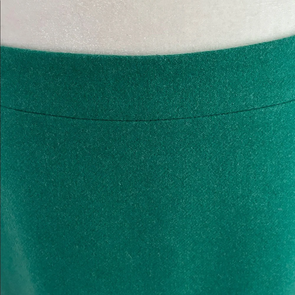 J. Crew Classic Jade Green Pencil Skirt sz 6 - Picture 2 of 6